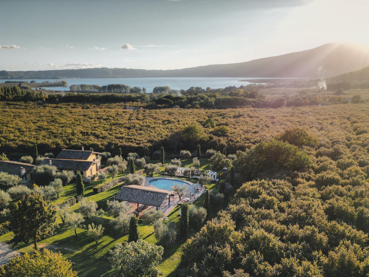 Agriturismo La Valle Di Vico Caprarola Exterior foto
